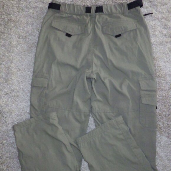 BC Clothing Co. Mens Cargo Pants Sz 32 Tan Lined Utility Hunting Tactical Pocket - Picture 5 of 11